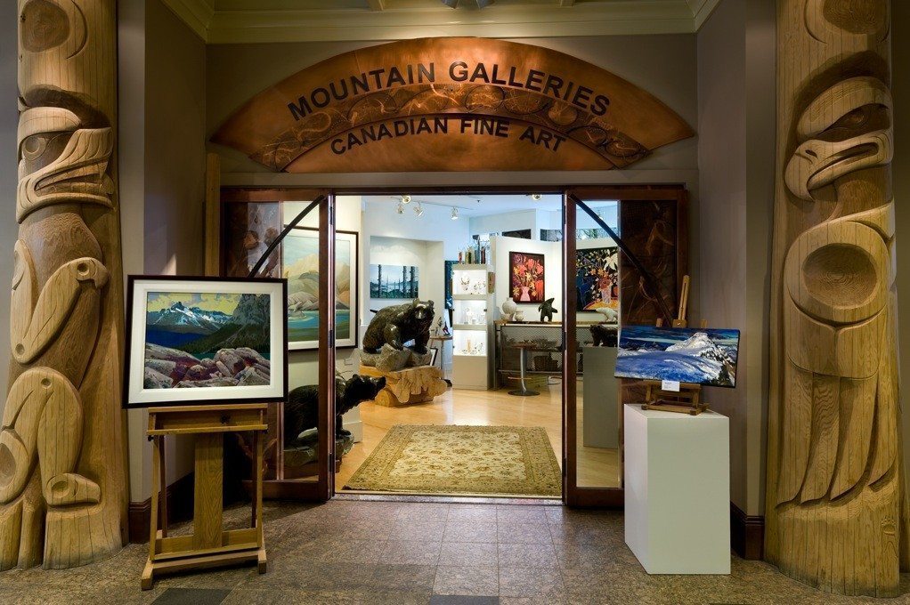 Mountain Galleries is one one the many fine art galleries in Whistler.