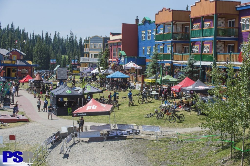 Mountain biking event at Silver Star mountain.