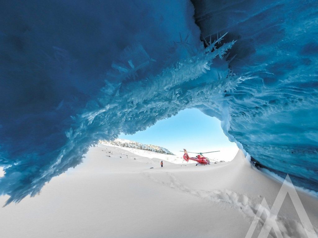 In Whistler, you're only a heli ride away from amazing ice cave exploration.