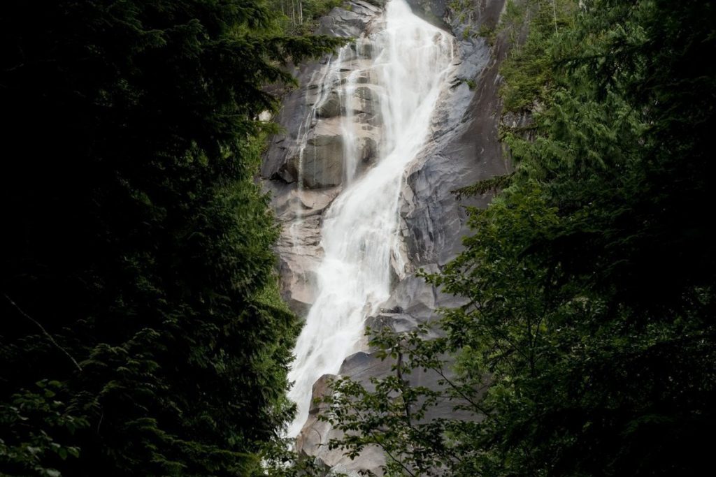 Shannon Falls, near Squamish, BC.