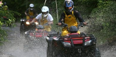 An ATV tour might be the perfect activity for your Whistler bachelor party.