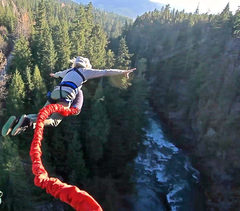 Harry at Whistler Bungee.