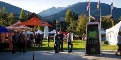 Whistler Village Beer Festival at Olympic Plaza