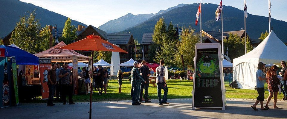 Whistler Village Beer Festival at Olympic Plaza