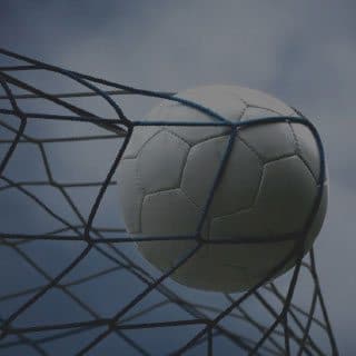 Soccerball hitting back of net Community