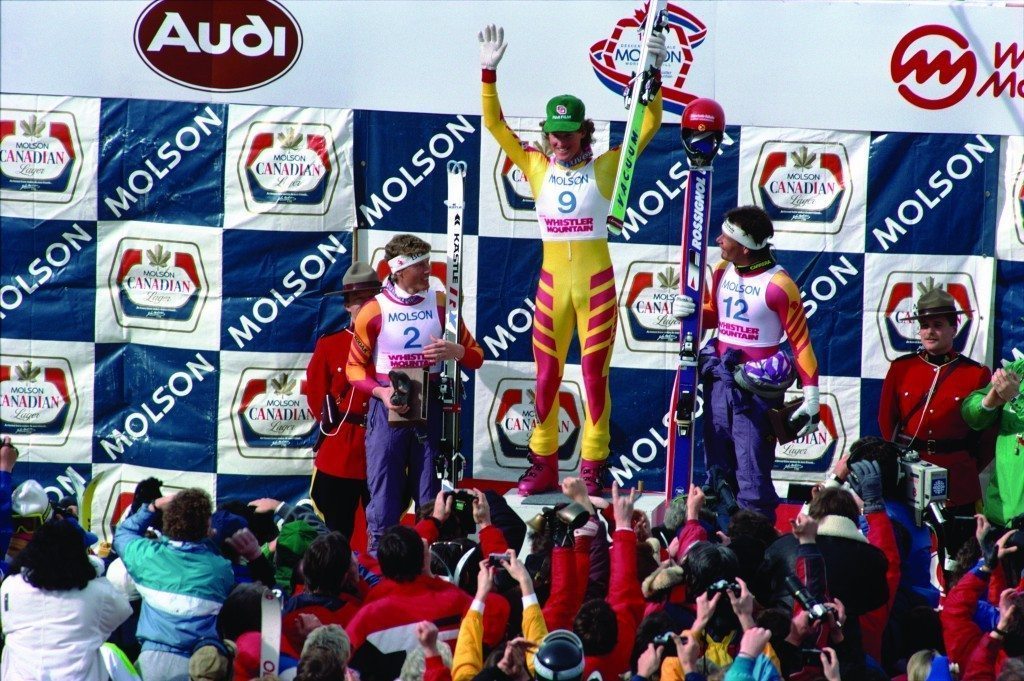 Rob Boyd made Whistler History with his 1989 World Cup Win - Photo Credit: Whistler Question Collection / Whistler Museum.