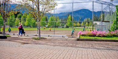 Spruce Grove is home to the Whistler slo pitch games.