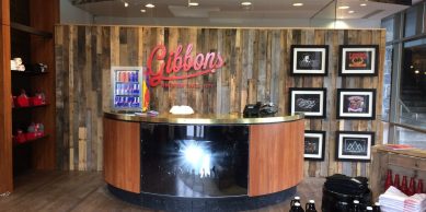 The Gibbons retail store.
