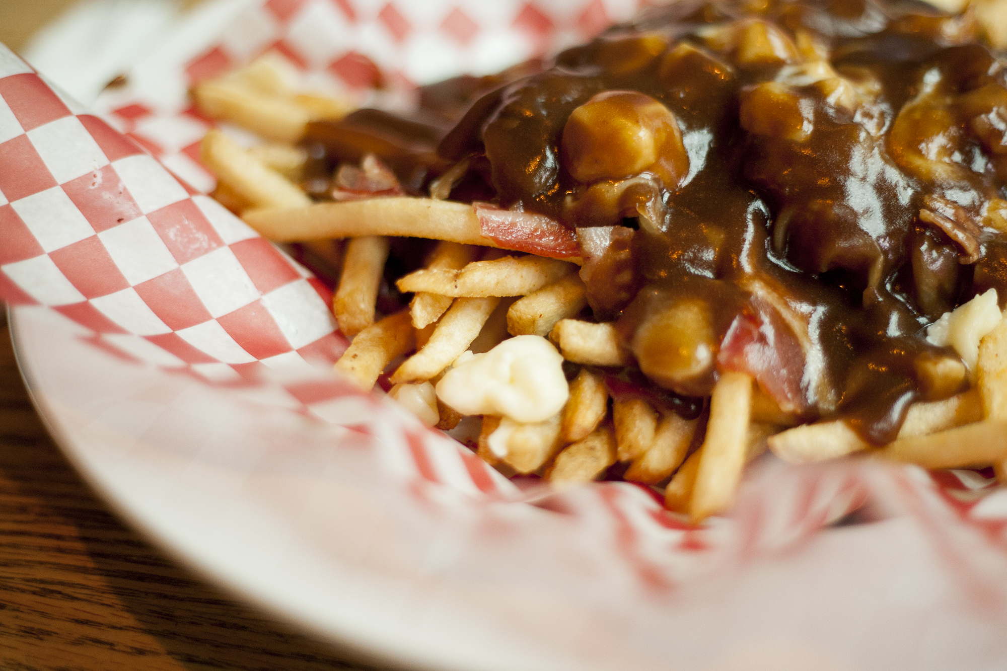 Poutine served at Tapley's.