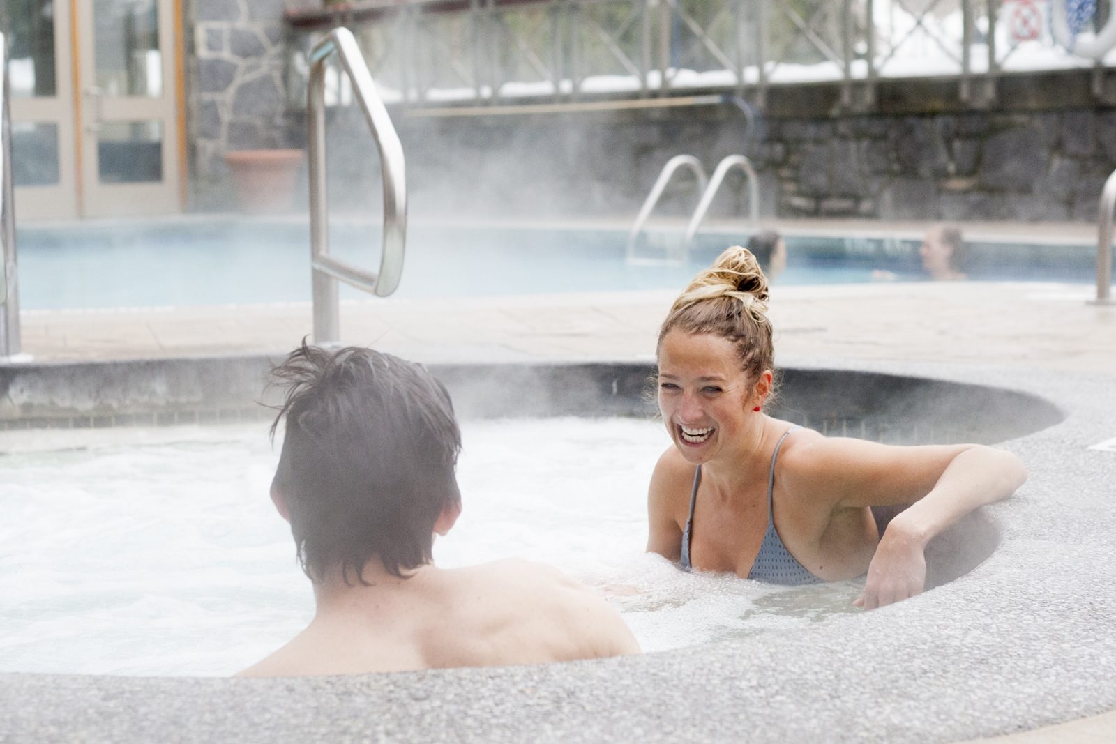 Relax in the heated pools of The Westin.